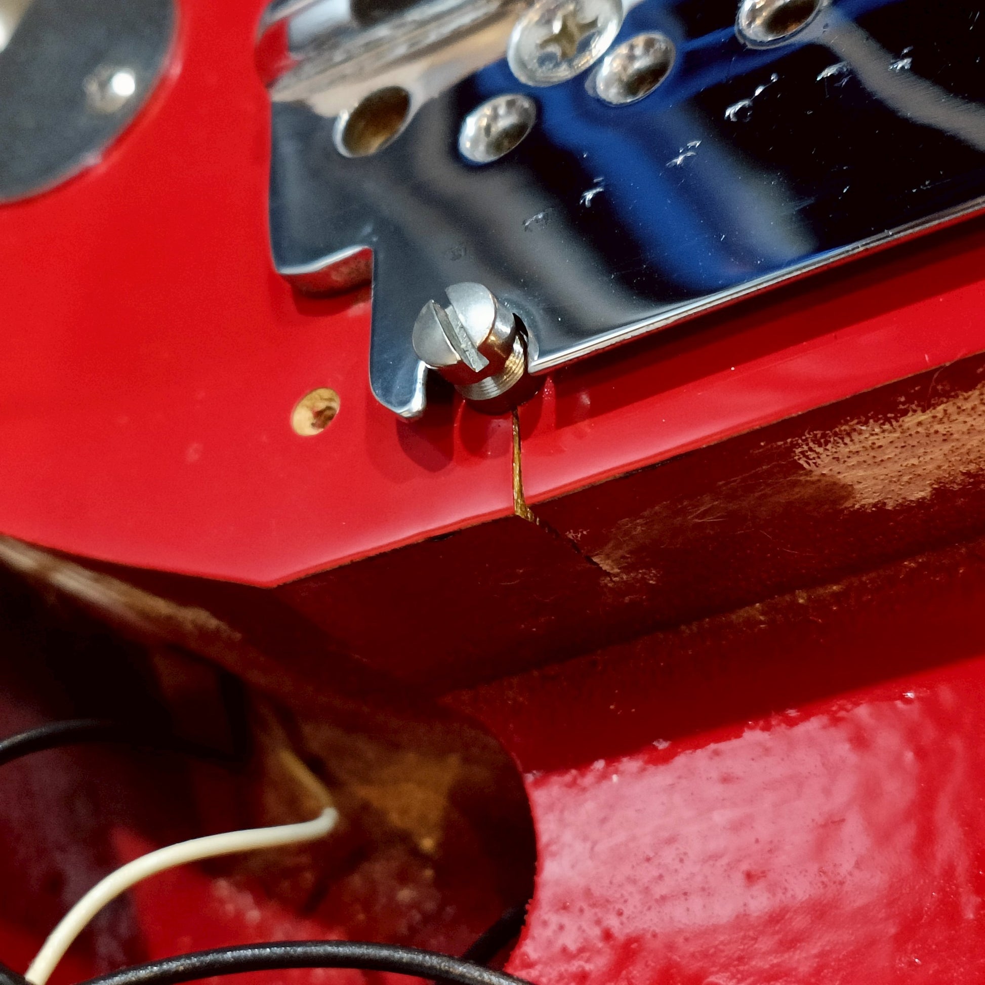 Fender American Standard Stratocaster 1987 ** Neck&Body Crack **