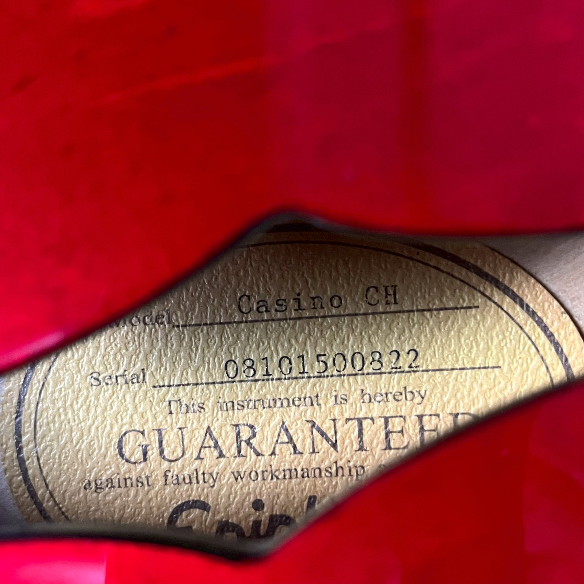 Epiphone Casino CH 2008