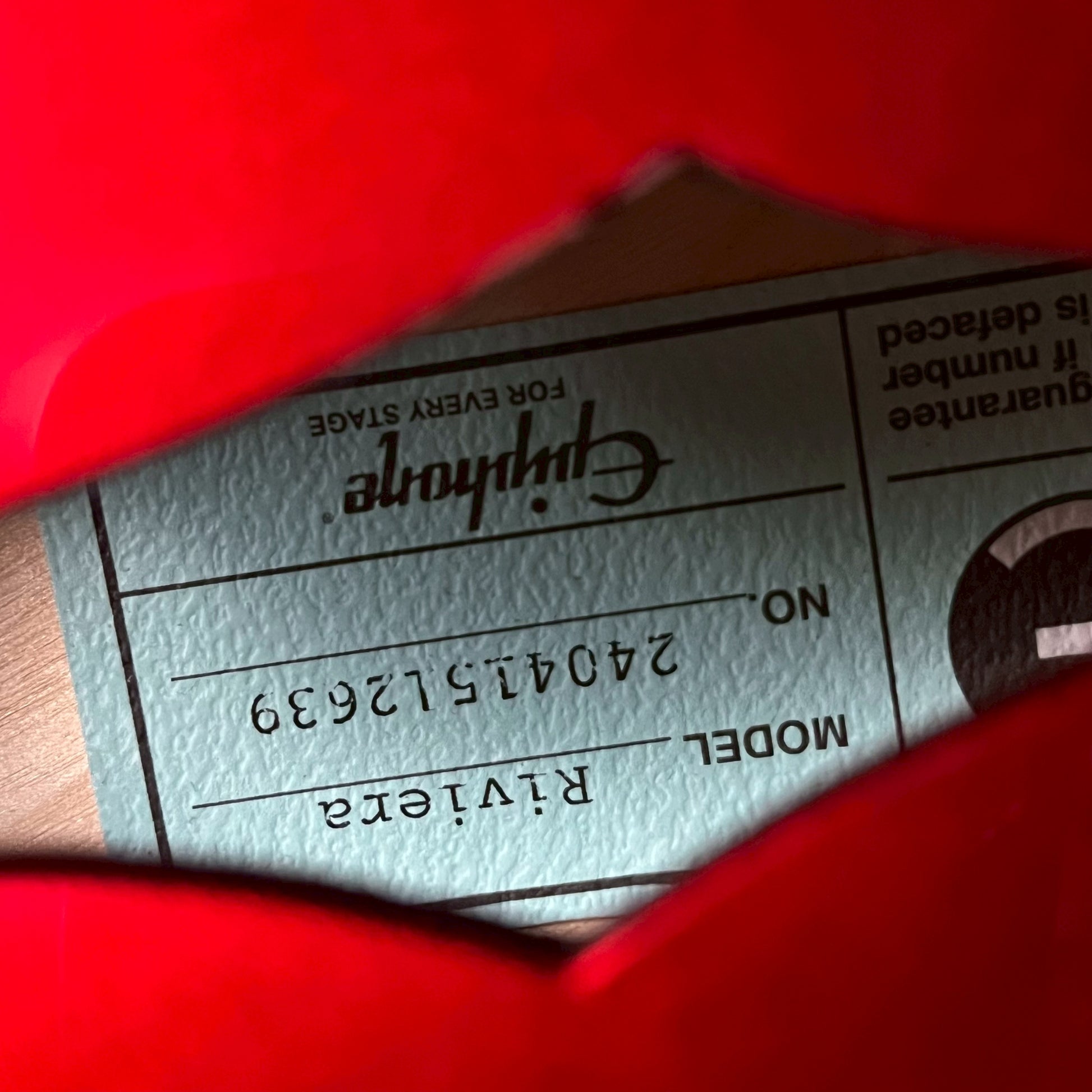 Epiphone Riviera 2024