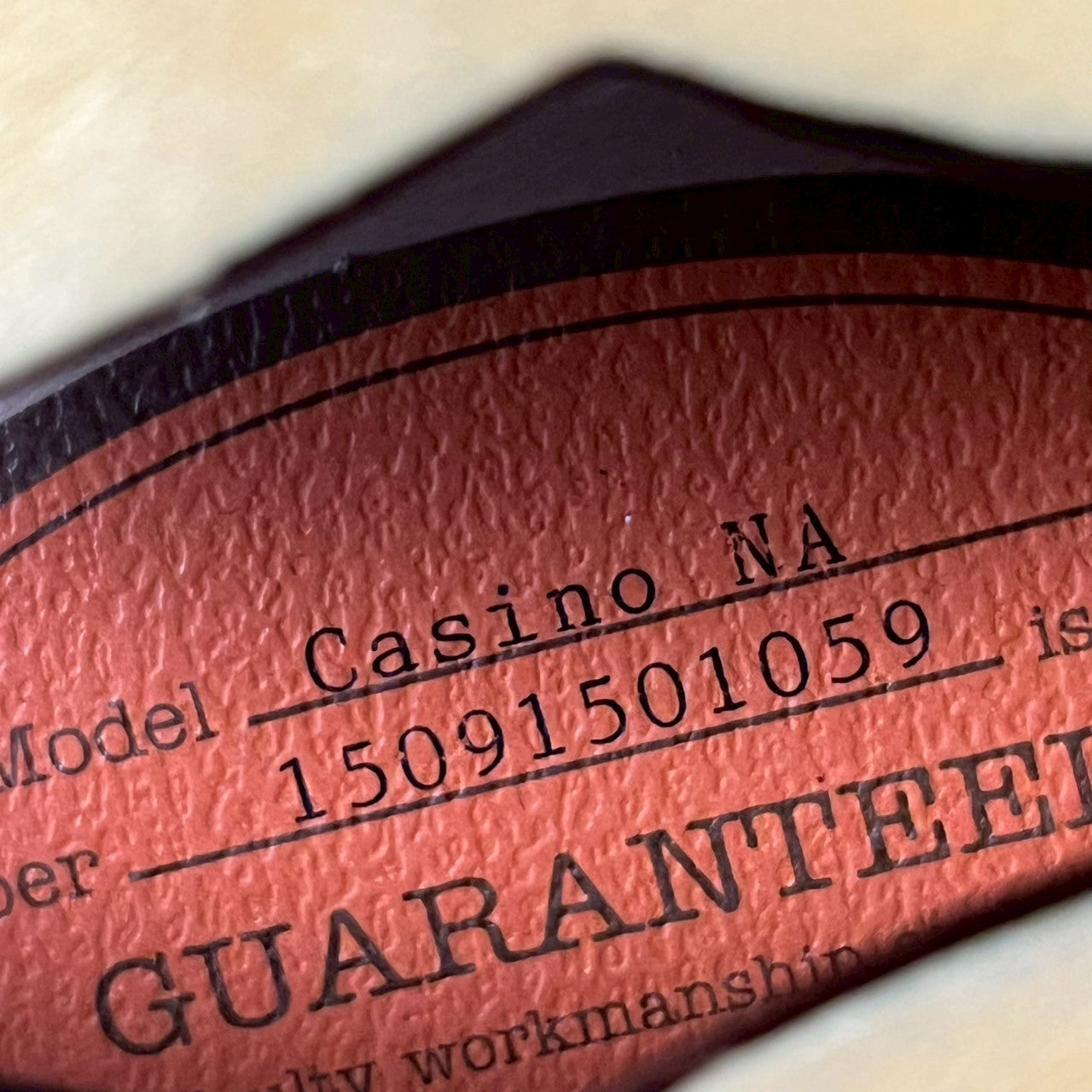 Epiphone Casino NA 2015