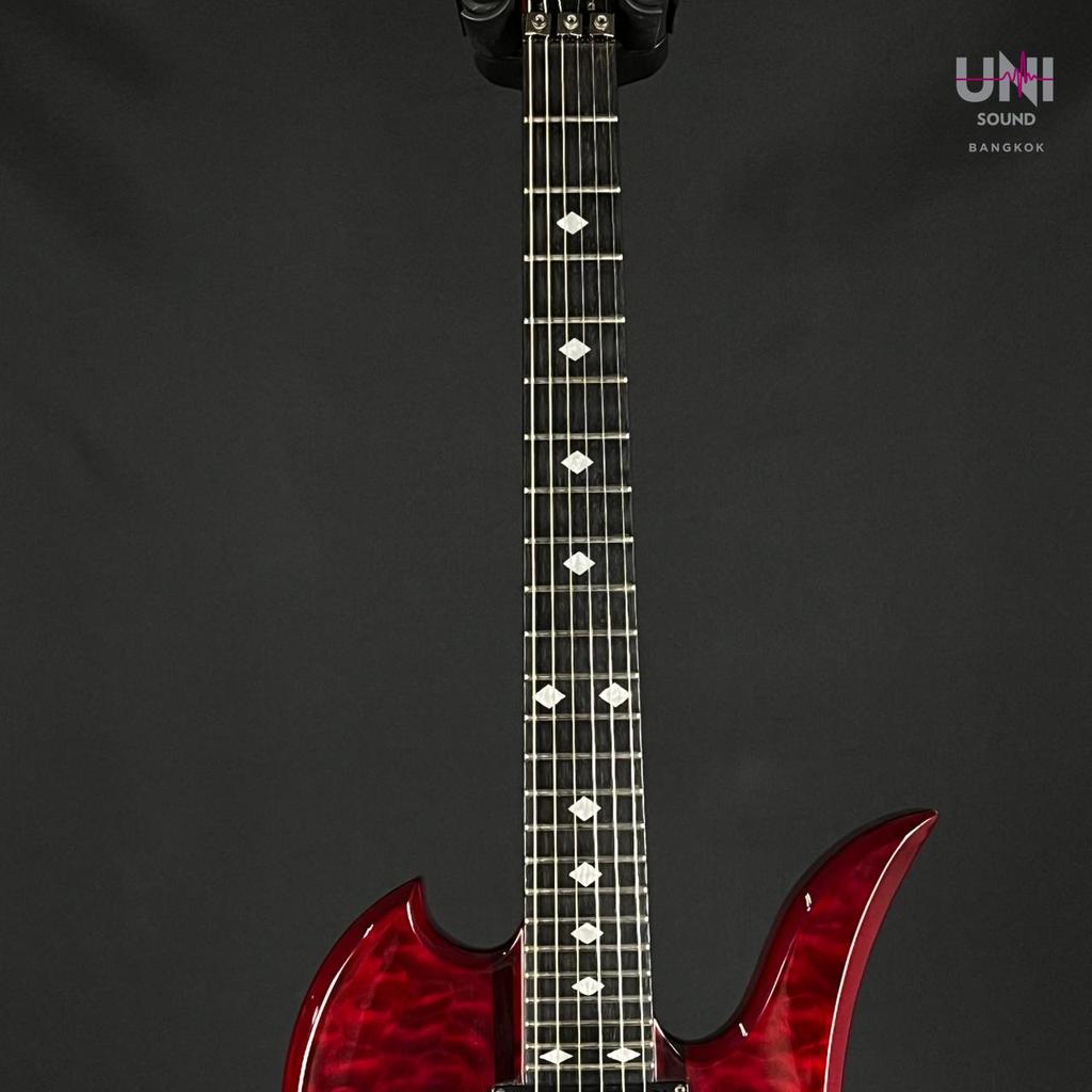 B.C. Rich Mockingbird ST Transparent Red - UN-37-5797