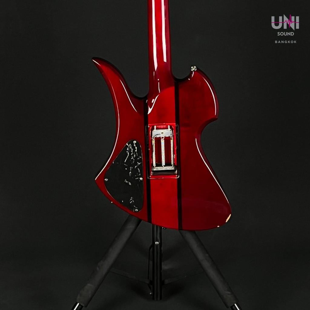 B.C. Rich Mockingbird ST Transparent Red - UN-37-5797
