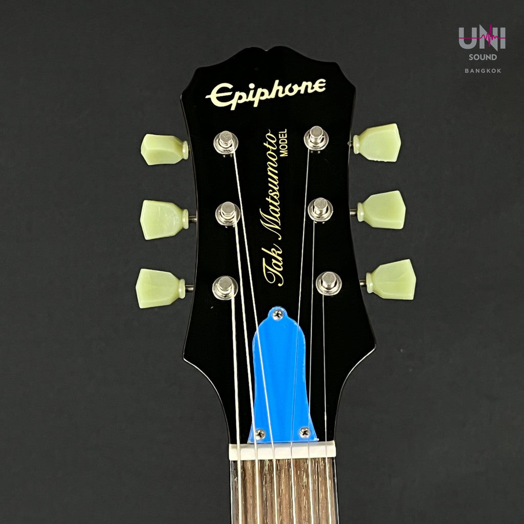 Epiphone Tak Matsumoto DC Aqua Blue - UN-37-5440