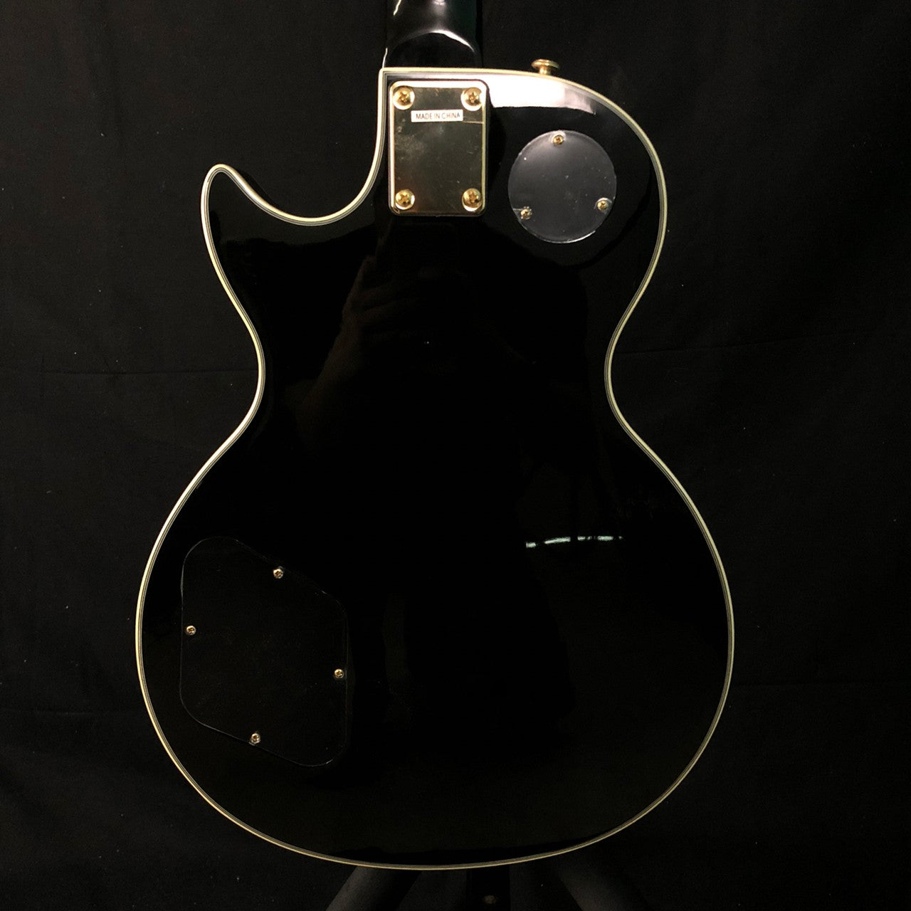 BUSKER'S Les Paul Custom Ebony
