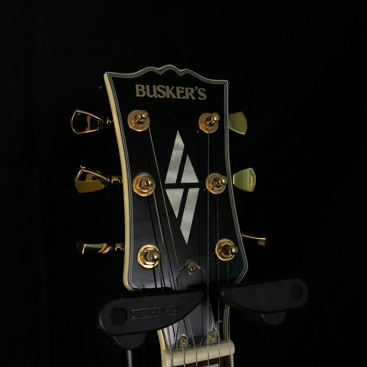 BUSKER'S Les Paul Custom Ebony