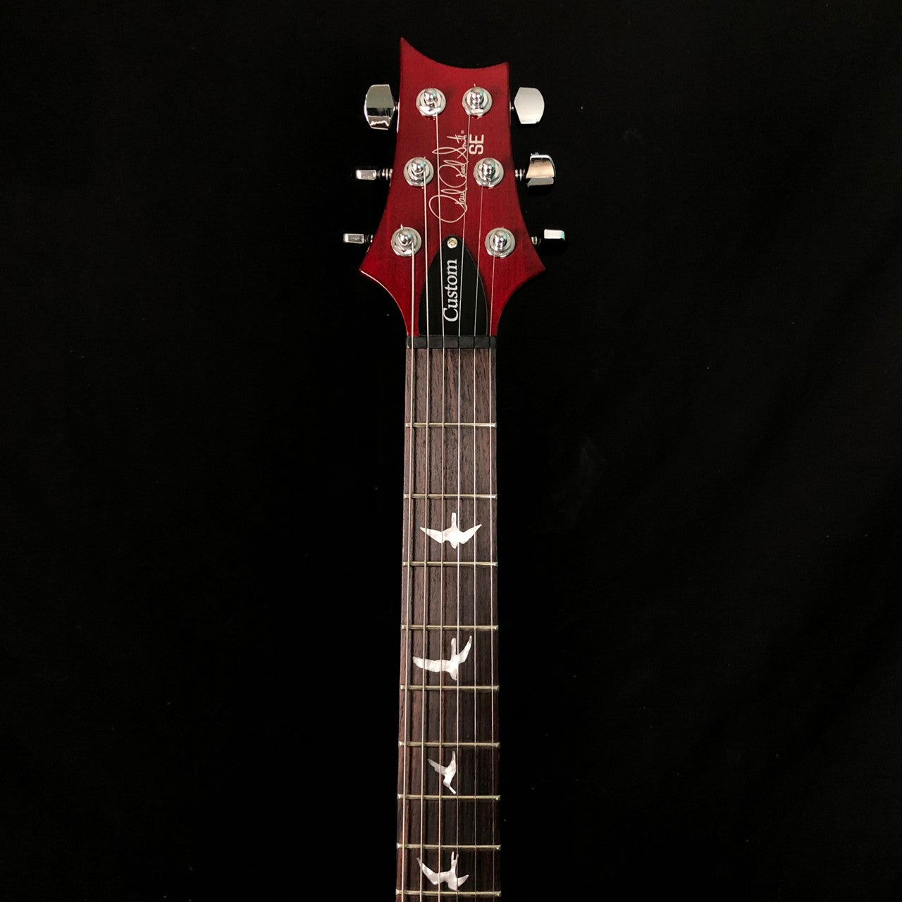 PRS SE Custom 24 Fire Red Burst