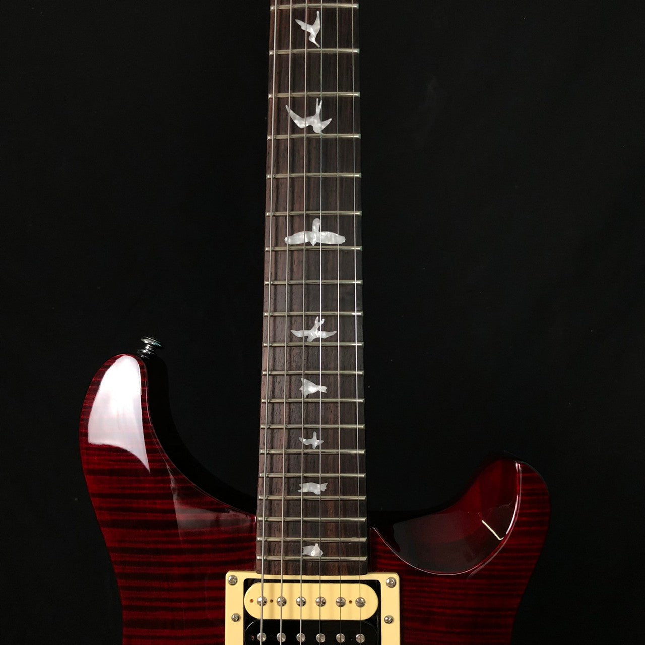 PRS SE Custom 24 Fire Red Burst