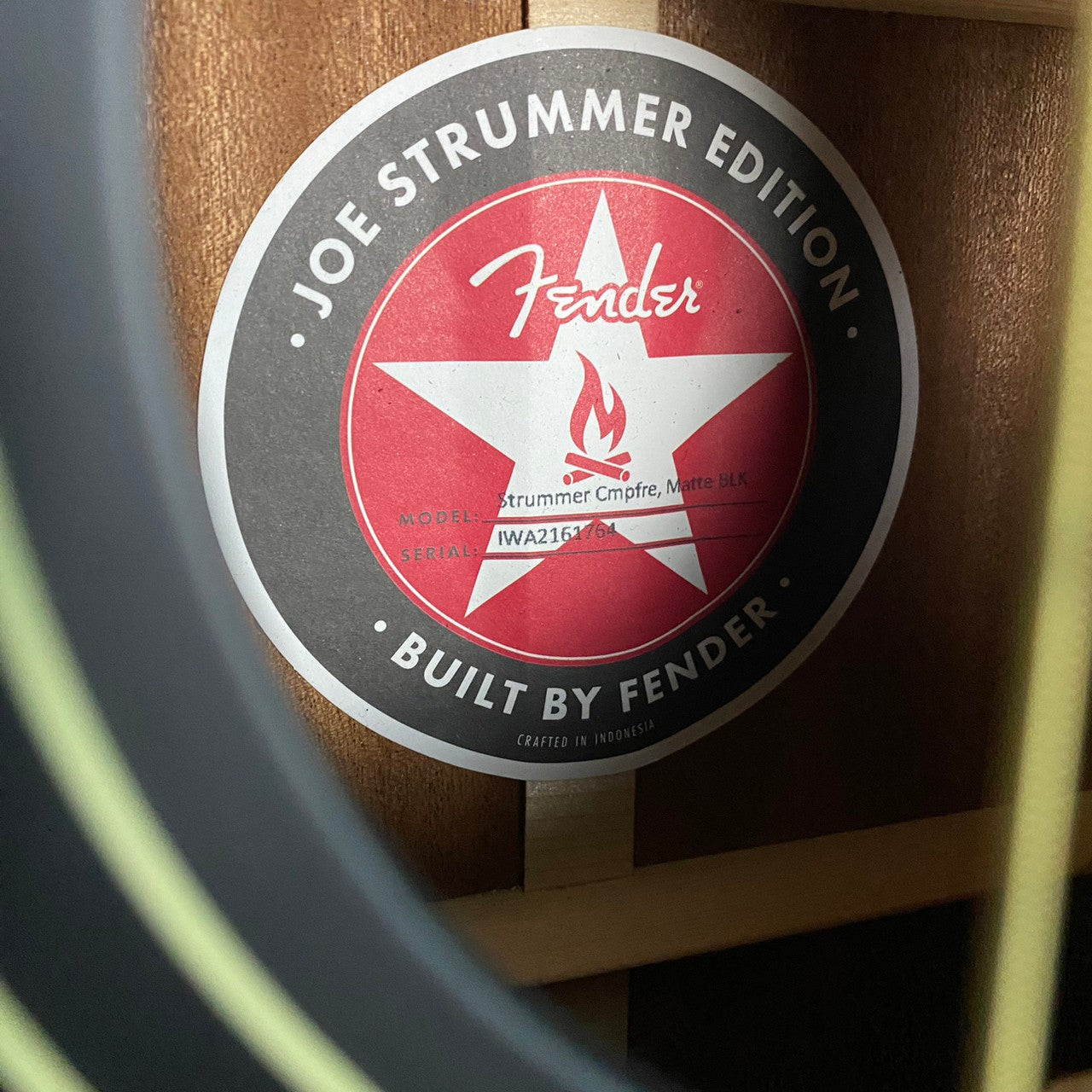 Fender Joe Strummer Campfire Acoustic